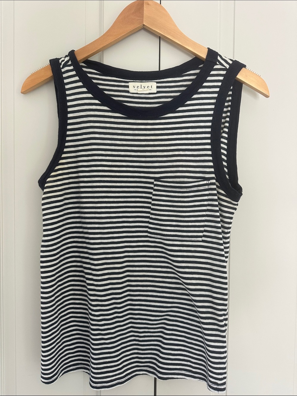 Velvet by Graham and Spencer Striped Tank